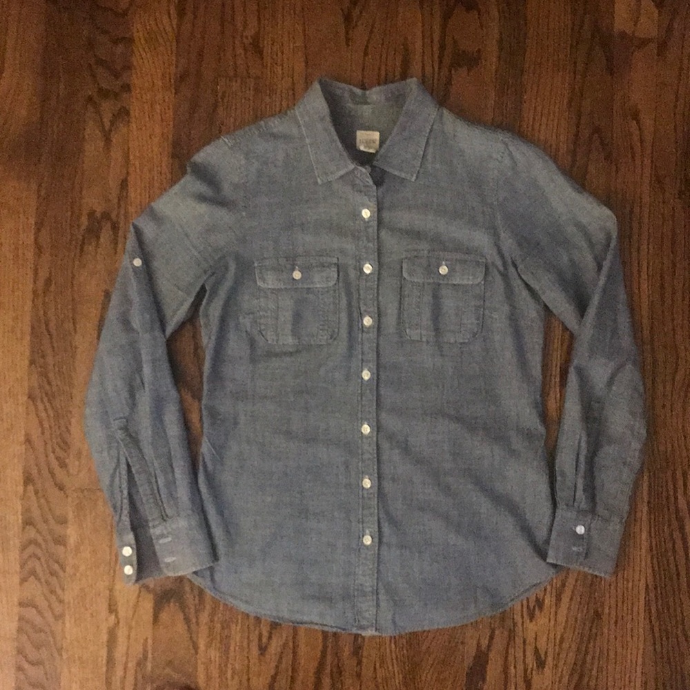 J Crew Jean shirt